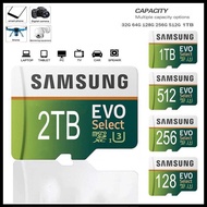 High Speed C10 SD Card 2TB 1TB 512GB 128GB 64GB 32GB U3 A2 Flash Memory Card Micro Tarjeta SD For Ce