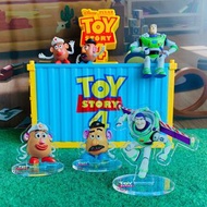 Toy Story 玩具總動員 蛋頭夫妻壓克力站牌 巴斯光年壓克力站牌 蛋頭先生 蛋頭太太 禮物 可愛 皮克斯 迪士尼