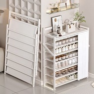 95028免安裝鞋架 shoe racks 可折疊置物架 多層多容量 環保材質 全新包送貨