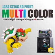Multi Color 3D Printing Services – Neat Results, Sharp Details, Price per Gram 3D Printing Service 3