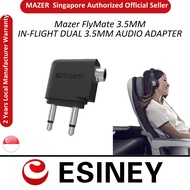 Mazer Infinite Flymate Dual 3.5mm Inflight Audio adapter