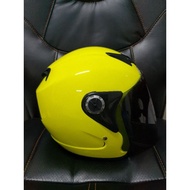 Version 2 Yellow Avex Scorpion Open Face Motorcycles Helmet