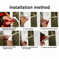 Nylon Rope Hammock Swing Hanging Bed Swing Chair Hammock Swing