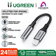 Splitter IPHONE Lightning To Jack 3.5mm MFI Audio Converter UGREEN