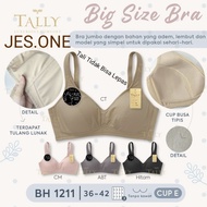 TALLY 1211 Bra BH Wire Free Thin Foam Cup E Jumbo Hook 3 sz 36 - 42