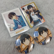 Ensemble Stars Hokuto Hidaka Trickstar Pasha Metal Card Pin Badge Official Enstars