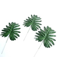 Daun PHILODENDRON Plastik - Artificial Leaf - Tanaman Daun Monstera