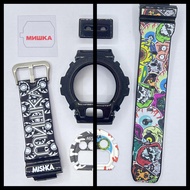 DW5600/DW6900/GDX6900/GX56/G7900/GA/GD/GA700/GA400/DW8200/GW9400/GWF1000 NMWKA/MISHKA BAND AND BEZEL