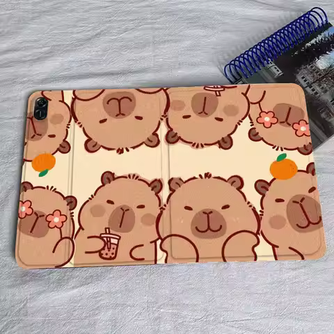 Capybara Cartoon Cute Art For Honor Pad Tab Magic GT GT2 6 X8 V7 V8 X9 8 9 13 X8a X9a Pro 10 12.1 12