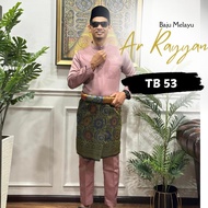 TB 53 MALAY SHIRT WITH TELUK BELANGA AR RAYYAN (PESAK)