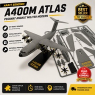 A400M Atlas Plane Kit Card Toy | Modern Military Transport Aircraft Model | DIY Own Assembly | Exclu