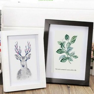 Desktop photo frame 10x15cm, 13x18cm, 15x21cm. Mica frame surface. Comes with table stand