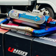 NSA PERFORMANCE POWER PIPE FOR HONDA CLICK 125/150