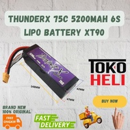 ThunderX 75C 5200mah 22.2V 6S Lipo Battery XT90
