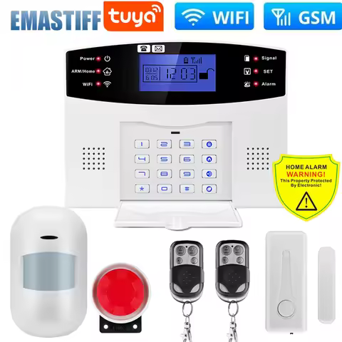 DIY G2BT W7B W9B W3B Alarm Sensor for Home Burglar Security 433MHz WiFi GSM Alarm System Wireless Tu