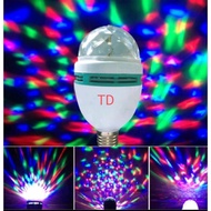 Disco Lights/LED party Lights Fittings e27 RGB Automatic Rotating Lights
