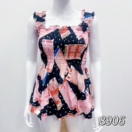 Women’s Smock rubber top 4D TOTO print (8906)