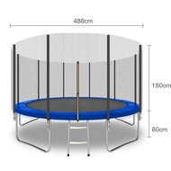(READYSTOCK) Trampoline With Net 16ft Kids Trampoline