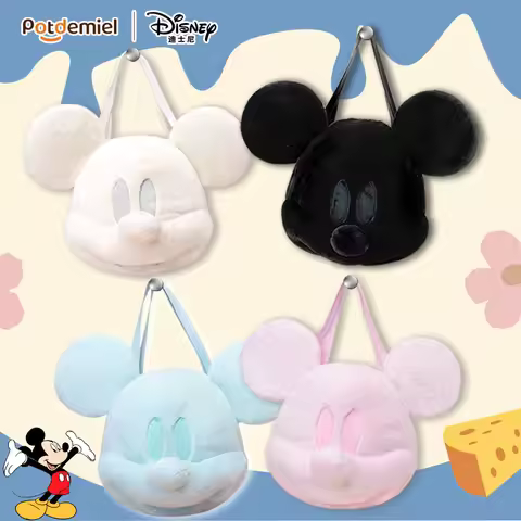 Disney Mickey Mouse Cartoon Trendy Shoulder Bag - Perfect Birthday Gift for Girls