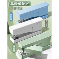 Deli Stapler Boleh Diputar Penampilan Tinggi Penggunaan Pelajar Stapler Penjimatan Usaha Pejabat Pen