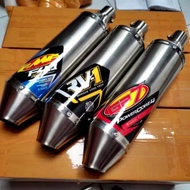 FMF GP7 RV1 EXHAUST RACING Muffler only stainless pipe