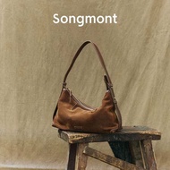 Songmont Premium Texture hobo Tote Bag Suede Underarm Commuter Dumpling Bag