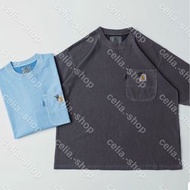 新款 2色選 Carhartt WIP x INVINCIBLE® 聯名系列重磅成衣水洗短袖 口袋款 tee