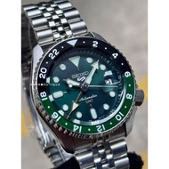 Brand New Seiko 5 Sprite GMT Automatic Mens Watch SSK035K1