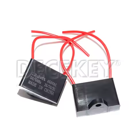CBB61 Fan Capacitor 450V 1UF 1.2UF 1.5UF 2UF 2.5UF 3UF 4UF 5UF 6UF10UF Ceiling Fan Motor Run Rectang