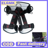 ELGMK Outdoor ROCK ปีนเขากลางแจ้งขยายการฝึกอบรมครึ่ง Body Harness SAFETY BELT
