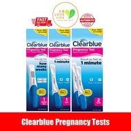 Clearblue Pregnancy Test - Digital with week indicator / Easy / Rapid Detection 2 tests