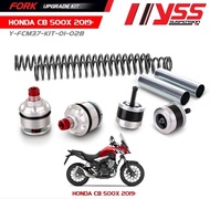 YSS ชุดอัพเกรดโช้คหน้า HONDA CB500X รุ่นปี 2019-2021 ชุดอัพเกรดโช๊คหน้า ( Fork Upgrade Kit )