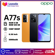 Oppo A77s 4G Smartphone 8/128 GB 2022 Garansi 1 Tahun RAM 6 GB ROM 128 GB Kamera 13MP 1080P Layar 6.