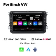 2024 New Android 13 Carplay Car Radio For Volkswagen VW Passat B6 B7 CC Tiguan Touran GOLF POLO Mult