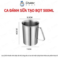 Ca đong định lượng inox 304 loại tốt 500ml - 2000ml Chubby Chef ca đong vạch chia chuẩn chính xác ca