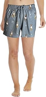 Pet Lover Pajama Shorts for Women -Causal Lounge Shorts with side Pockets and Drawstring - Women's s