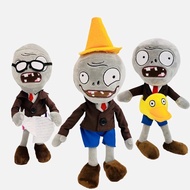 Dyharnsty Dharnsty Plants vs Zombies Plush 3-Pack: Soft Figure Dolls, Ducky & Conehead Zombies for B