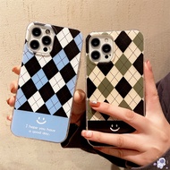 Huawei Mate 20 30 40 P50 Pro P40 P30 P20 Lite Nova 3E 4E Y9A Y7A Y9S Y7 2019 Honor 10 Play 8X Casing European and American luxury Fashion Rhombus Plaid Pattern Phone Case Silicone Soft Shockproof Protective Cover