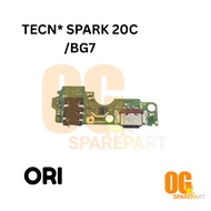 ORIGINAL FLEXIBLEE CHARGER BOARD PCB CHARGER CONNECTOR CHARGER CONNECTOR BOARD+C/C+MIC+HF TECNO SPAR