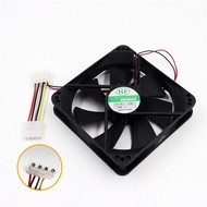 Wholesale Cooling Fan 12cm Single Oil Bearing Bearing Mainframe Fan Large 4P1225 Computer Cooling Fa