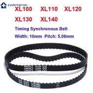 [EVERYTWT]100XL 110XL 120XL 130XL 140XL 037 Timing Belt Rubber Belt 10mm Width 1/5" Pitch