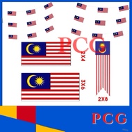 2x4 / 3x6 / 2x8 Bendera Malaysia / Flag Malaysia / Bunting Malaysia Polyester / Bunting 15 state