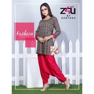 Z 006 Designer Kurti with Dhoti Pants