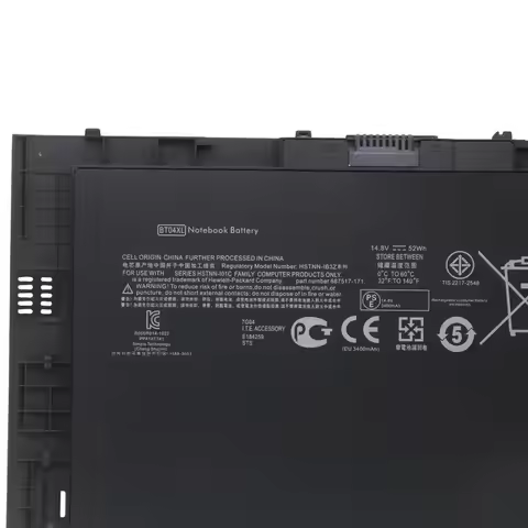 .。for HP Folio 9470m BT04XL BA06XL Battery.。
