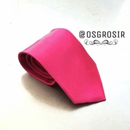 Long tie pink fuchsia