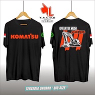 T-Shirt Komatsu LOGO SAFETY FIRST INDONESIA - YALUP