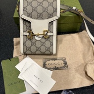 Gucci馬銜扣手機包斜背包9新