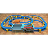 (PRELOVED) TAKARA TOMY PLARAIL URBAN STATION RAIL LAYOUT WITH TRAIN