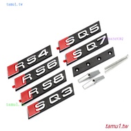FAFV Suitable for Audi Honeycomb Special Grille Logo SQ3 SQ4 SQ5 SQ6 SQ7SQ8Honeycomb Mesh Car Logo