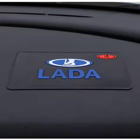 Car Dashboard Non-slip Mat Phone Key Storage Pad Car Accessories For Lada Niva Vesta Samara Granta K